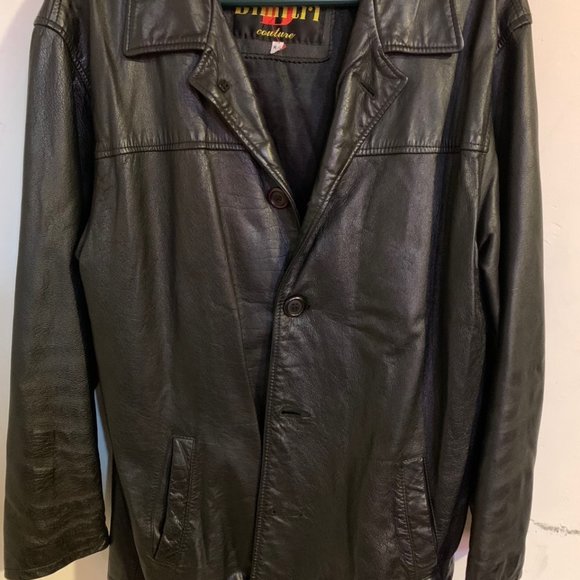 Mens Leather Jacket - Picture 2 of 2
